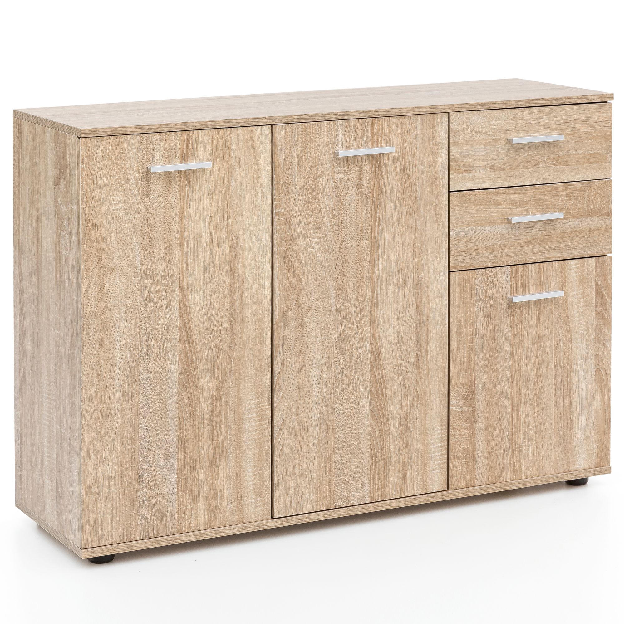 Cabeceira de habitação 107x79x35 cm aparador aparador Sonoma hall armário gavetas